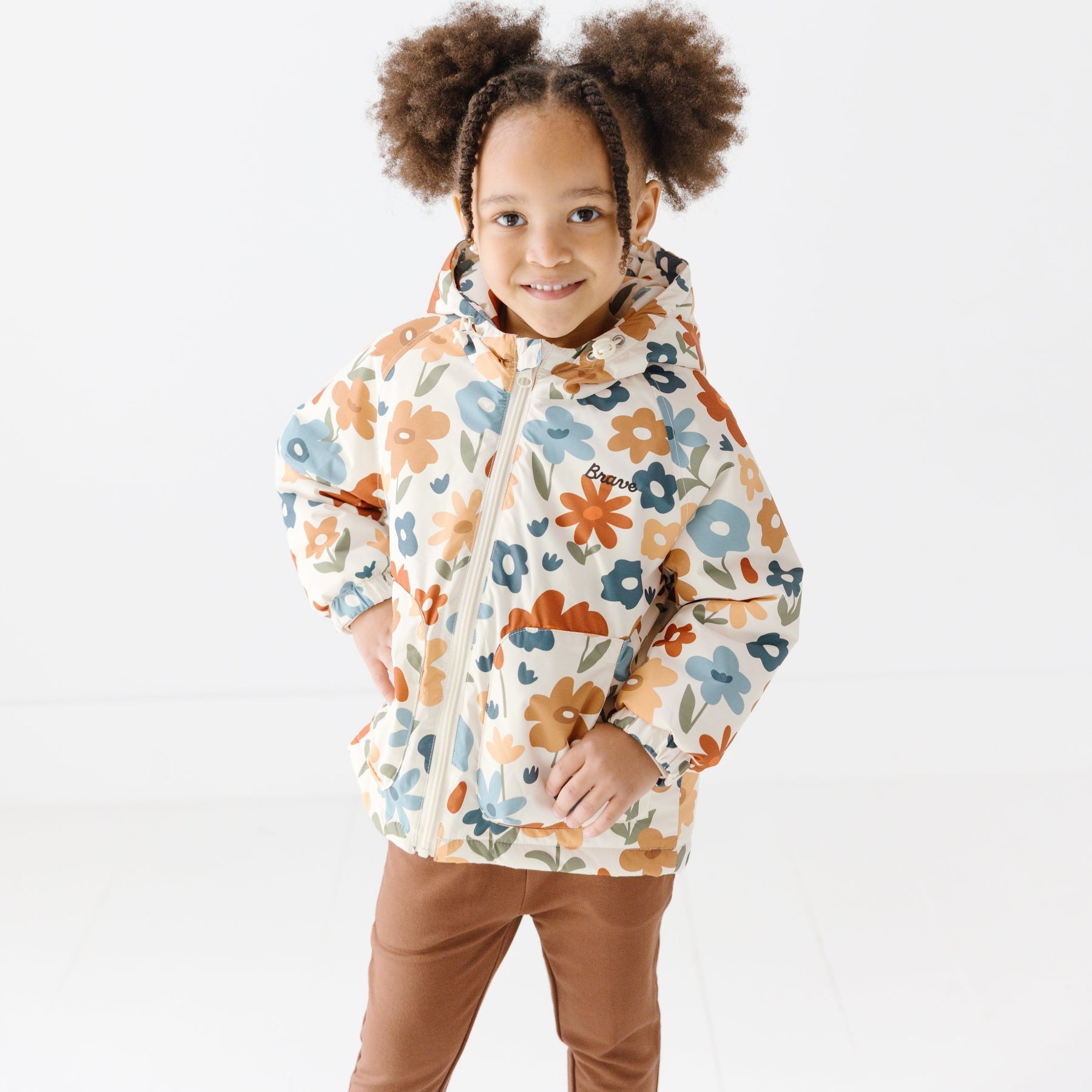 Autumn Meadow Puffer Jacket