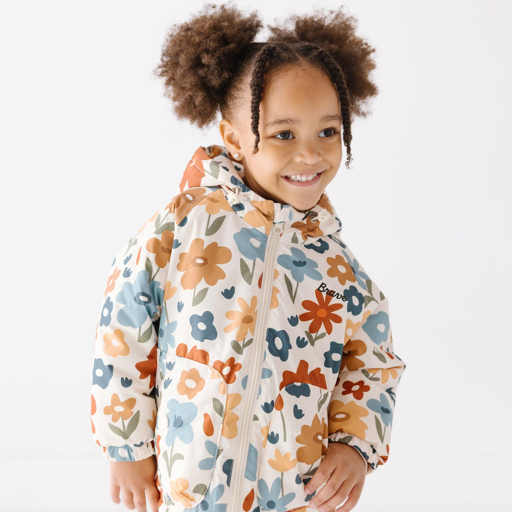 Autumn Meadow Puffer Jacket